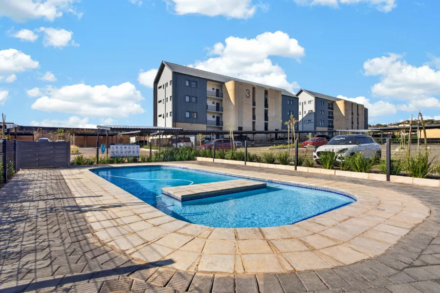 The swimming pool at King's Cross estate
