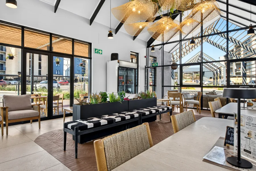 The restaurant at King's Cross estate